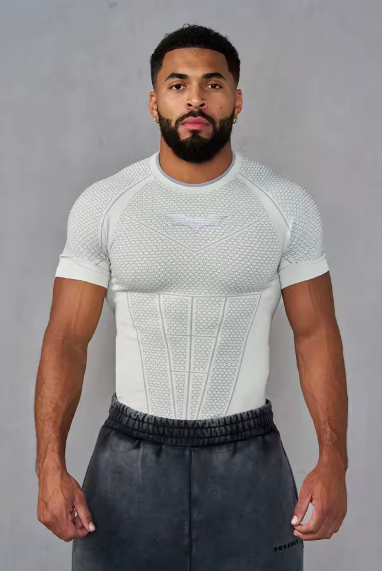 Men’s Summer Tight Fit Sports T-Shirt